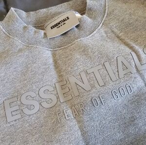 Fear of God - Essentials Kids Fleece Crewneck Size XL
